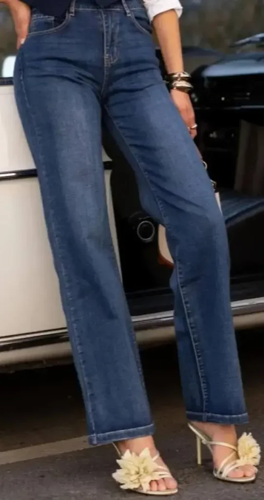 Jean Droit Denim Intense