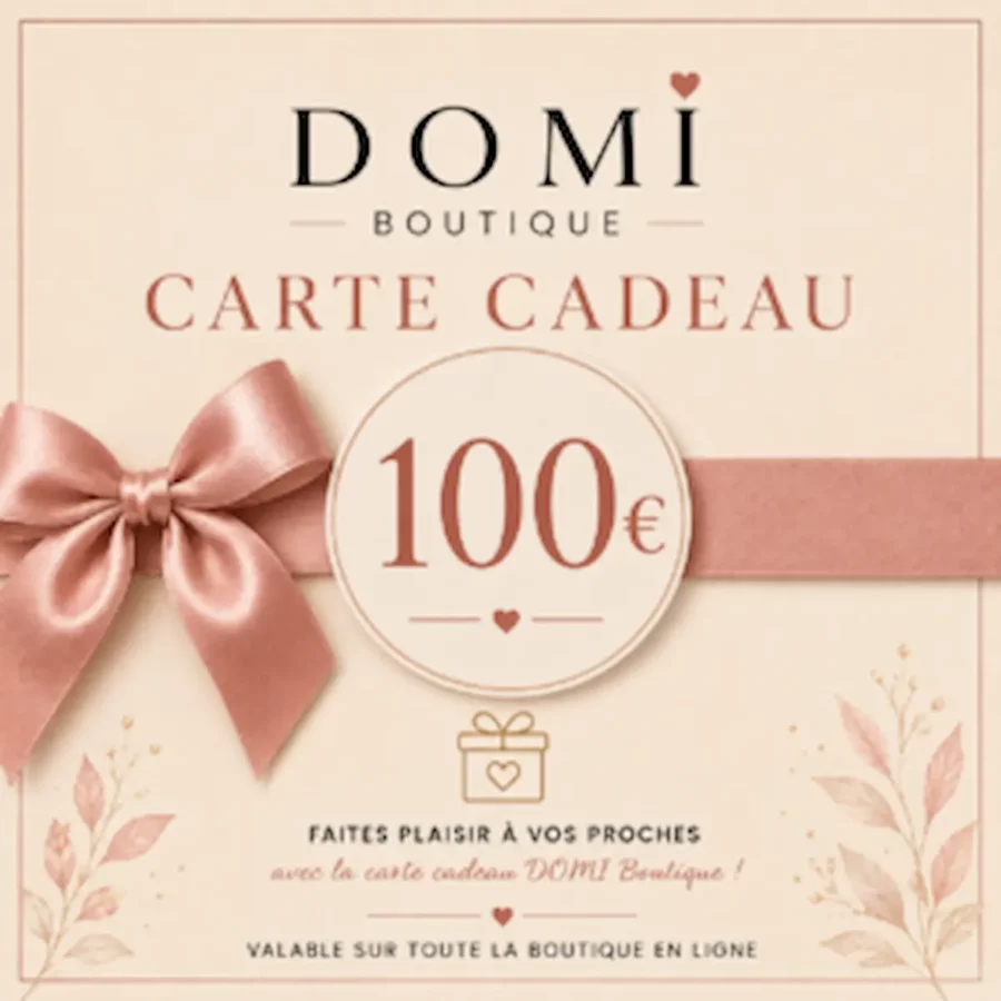 Carte Cadeau DOMI Boutique – 100 €