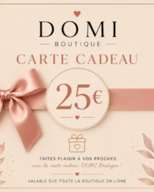 Carte Cadeau DOMI Boutique – 25€